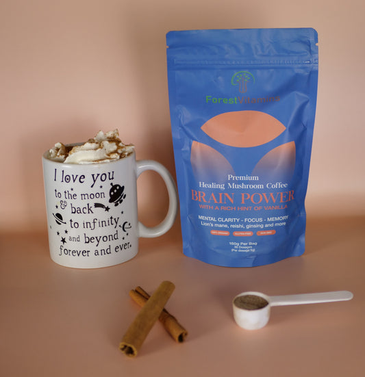 Brain power - Mushroom Coffee